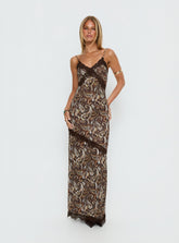 Musico Lace Maxi Dress Paisley