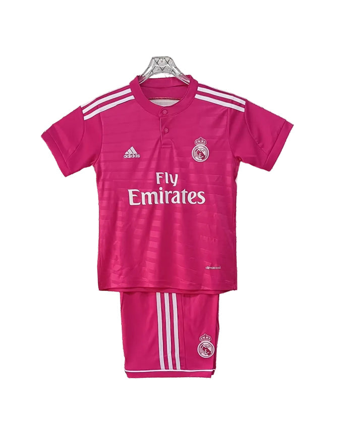 14-15 Retro Real Madrid away Kids