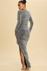 Justine Plunged dress