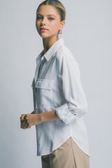 Brianna Button down top