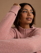 Oversized Roll Neck Jumper