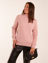 Oversized Roll Neck Jumper