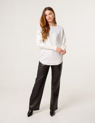 Rhinestone Detailed Jumper