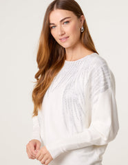 Rhinestone Detailed Jumper