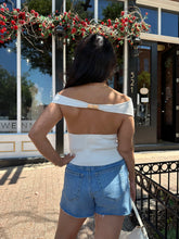 Cooper White Off The Shoulder Top