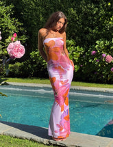 MORGAN DRESS - PINK : BY POPPY SUMMER