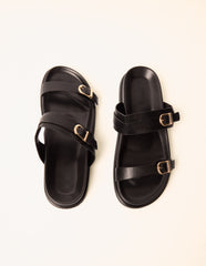 Buckled Strap Sandals