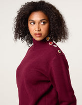 Jewel Button Jumper