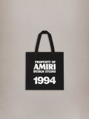 AMIRI 1994 CANVAS TOTE BAG - Black - AMIRI