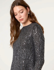Sequin Swing Dress