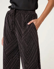 Draw Cord Metallic Trousers