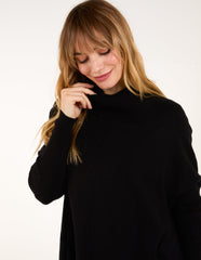 Ribbed Leggings & Cowl Neck Jumper Set