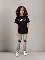 KIDS - KIDS' AMIRI CORE LOGO TEE - Black - AMIRI