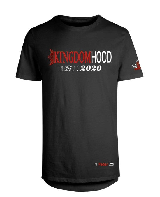 Kingdomhood swoop bottom 1 Peter 2:9 T shirt