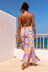 Magic Lifestyle Maxi Dress - Purple Multi