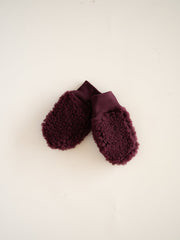 MERINO WOOL TEDDY MITTENS