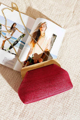 Quentin Clutch Bag - Hot Pink