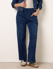 Multi Stretch Deep Waistband Trousers