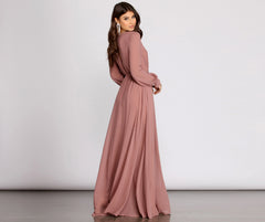 Bryn Chiffon A-Line Formal Dress