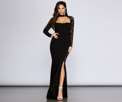 Danielle Sweetheart Lace Formal Dress