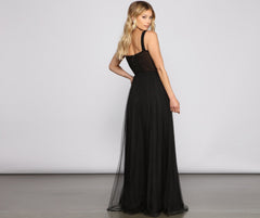 Kirsten Formal Heatstone A-Line Dress