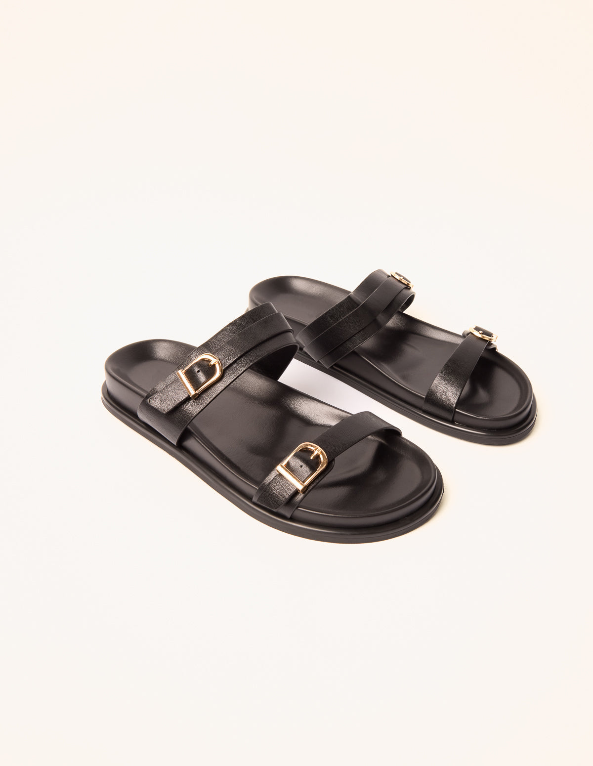 Buckled Strap Sandals