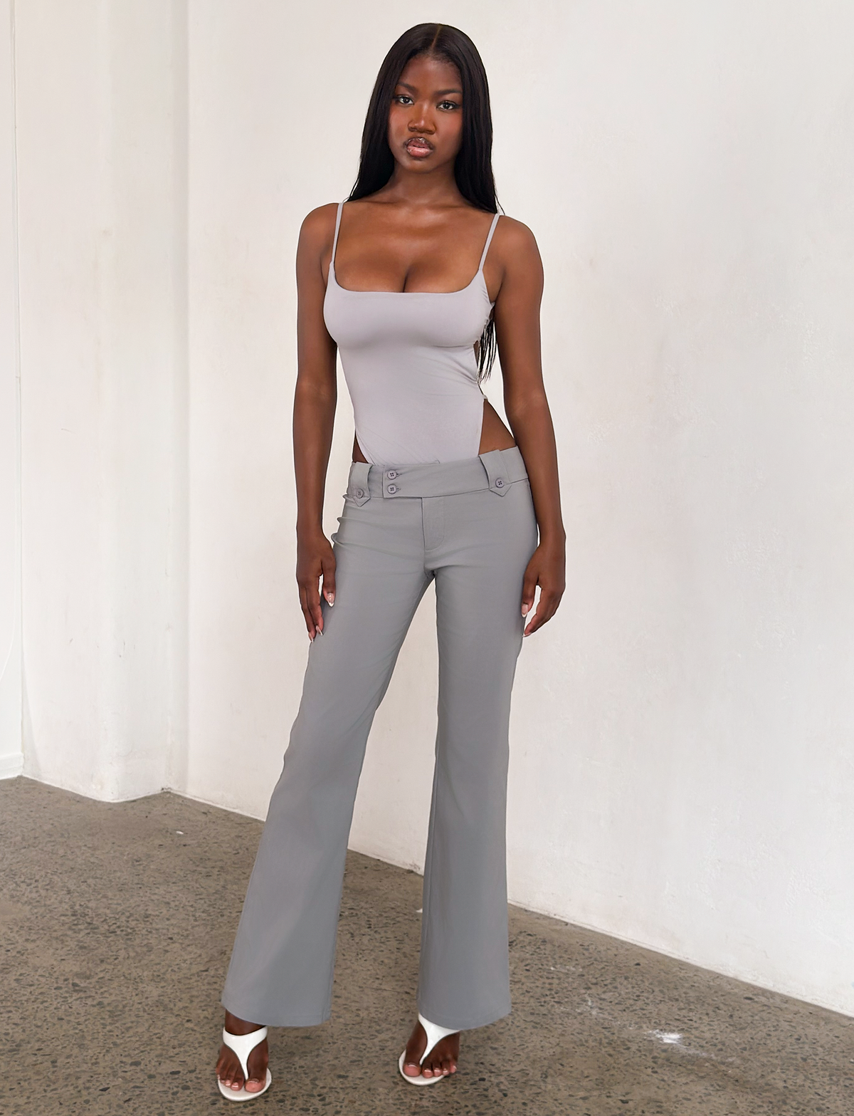 KITTIE PANT - FROST GREY