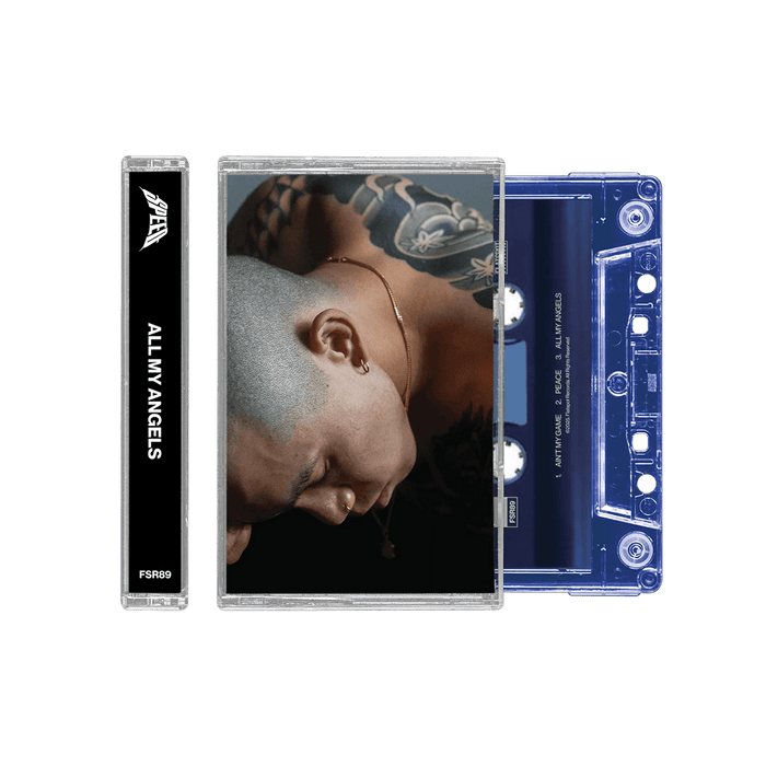 All My Angels Cassette - Clear Blue
