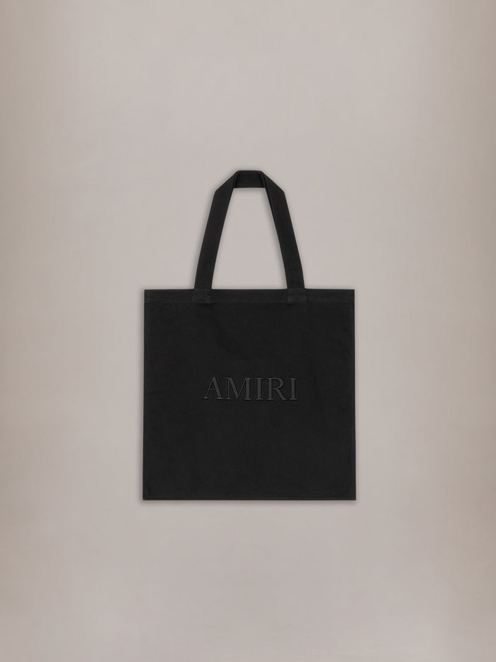 AMIRI CANVAS TOTE BAG - Black - AMIRI