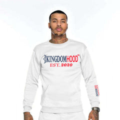 Authentic Kingdomhood Sweat Shirt with Embroidered logo