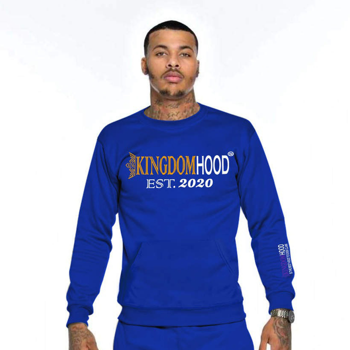 Authentic Kingdomhood Sweat Shirt with Embroidered logo