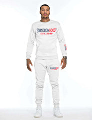 Authentic Kingdomhood sweatsuits with embroidered logo