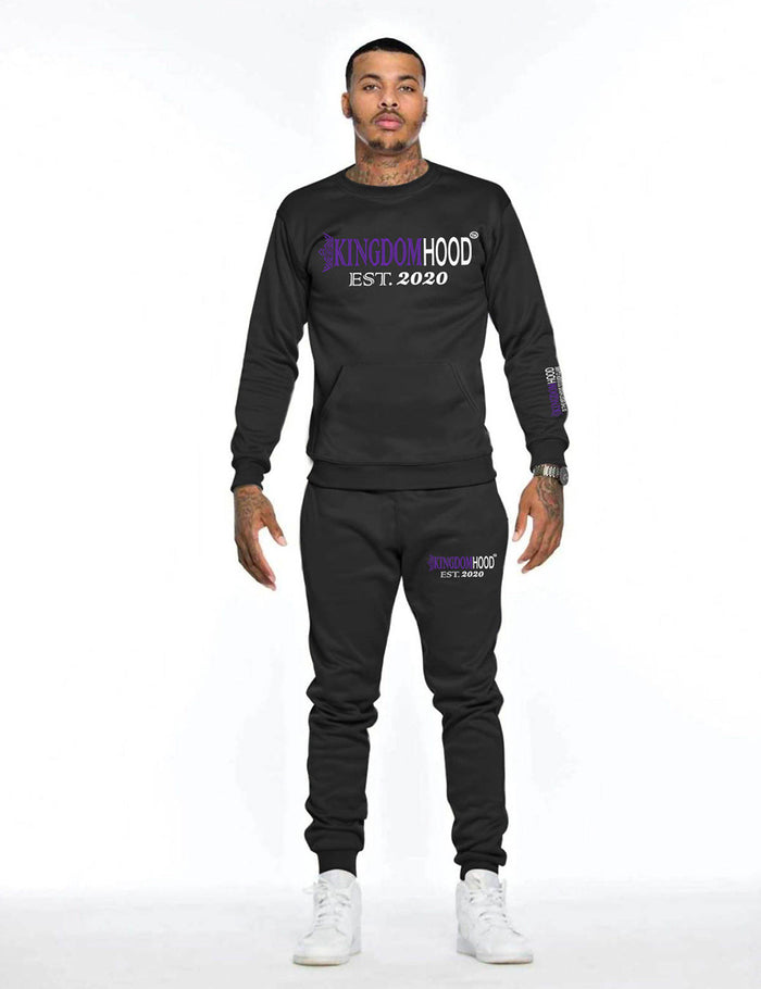 Authentic Kingdomhood sweatsuits with embroidered logo
