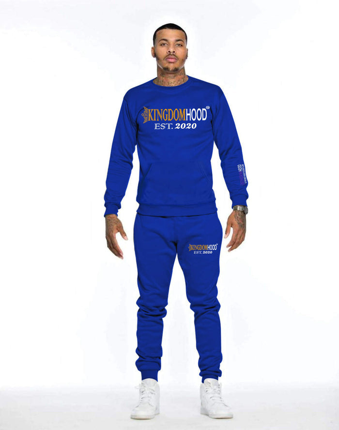 Authentic Kingdomhood sweatsuits with embroidered logo