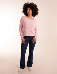 Batwing High Low Top