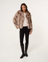 Faux Fur Coat