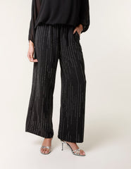 Sparkle Wide Leg Trousers