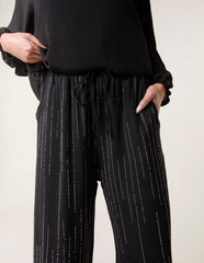 Sparkle Wide Leg Trousers