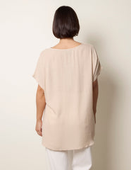 Short-Sleeve Tunic Top