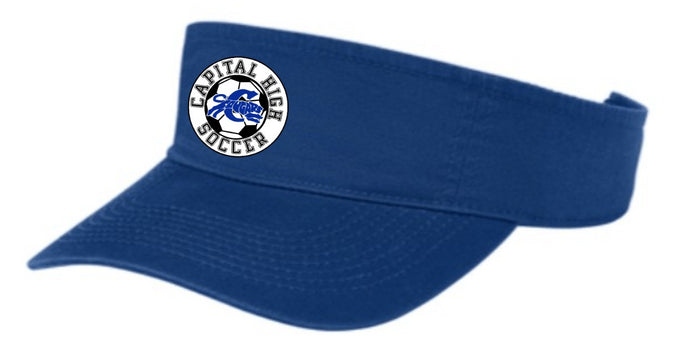 Capital High Soccer Sport Tek Racermesh Visor STC27