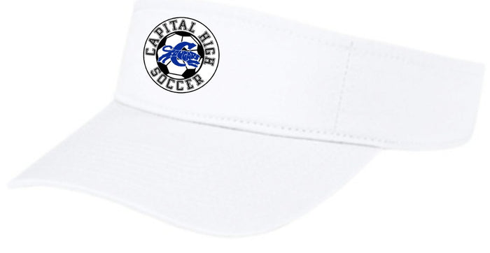 Capital High Soccer Sport Tek Racermesh Visor STC27