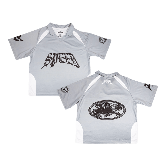 Custom Kirin Football Jersey - Grey