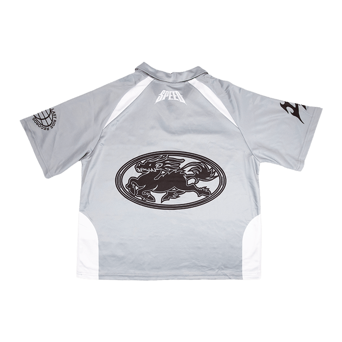 Custom Kirin Football Jersey - Grey