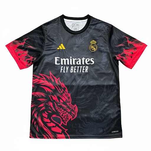 Fan Real Madrid Red Dragon