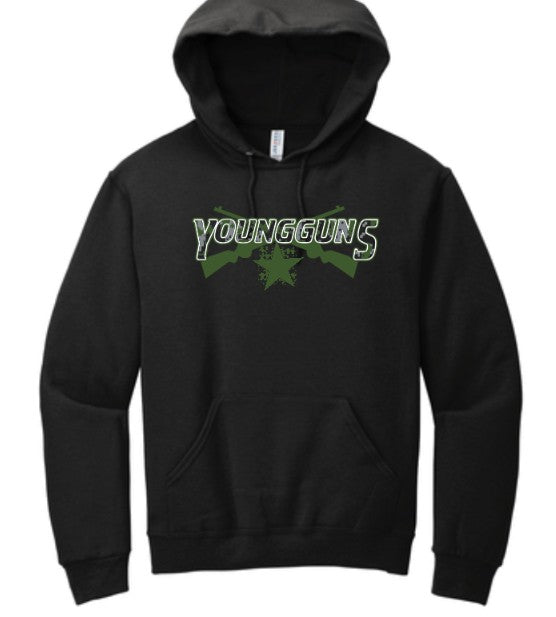 Jerzees® NuBlend® Pullover Hooded Sweatshirt  996  YoungGuns Boys Logo