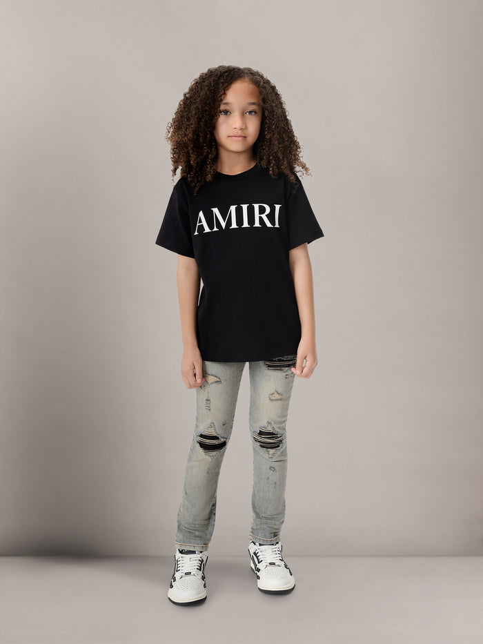 KIDS - KIDS' AMIRI CORE LOGO TEE - Black - AMIRI