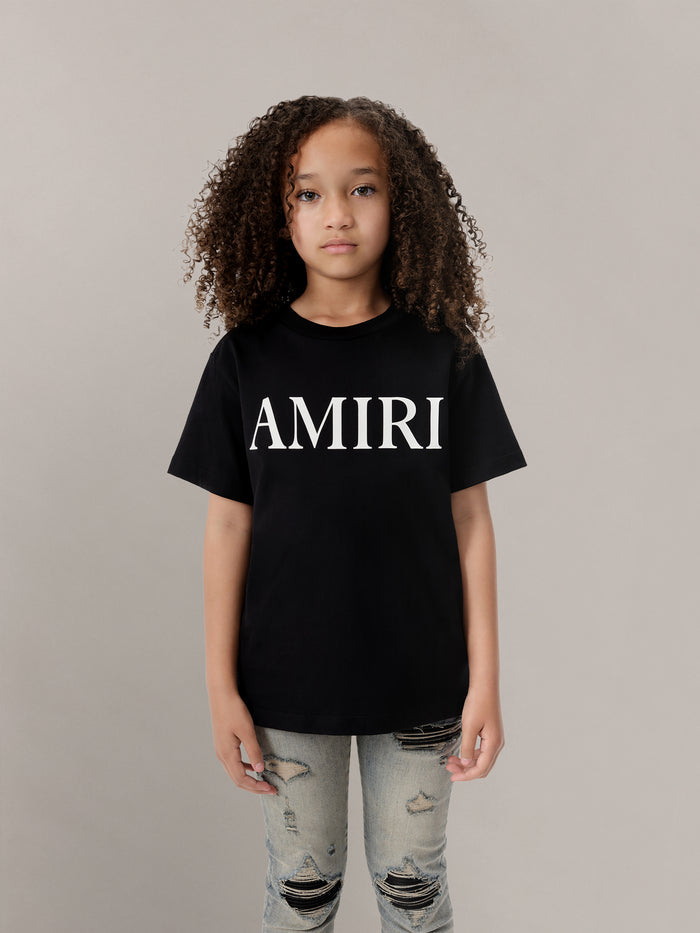 KIDS - KIDS' AMIRI CORE LOGO TEE - Black - AMIRI