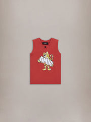 KIDS - KIDS' AMIRI TIGER TANK - Ruby - AMIRI