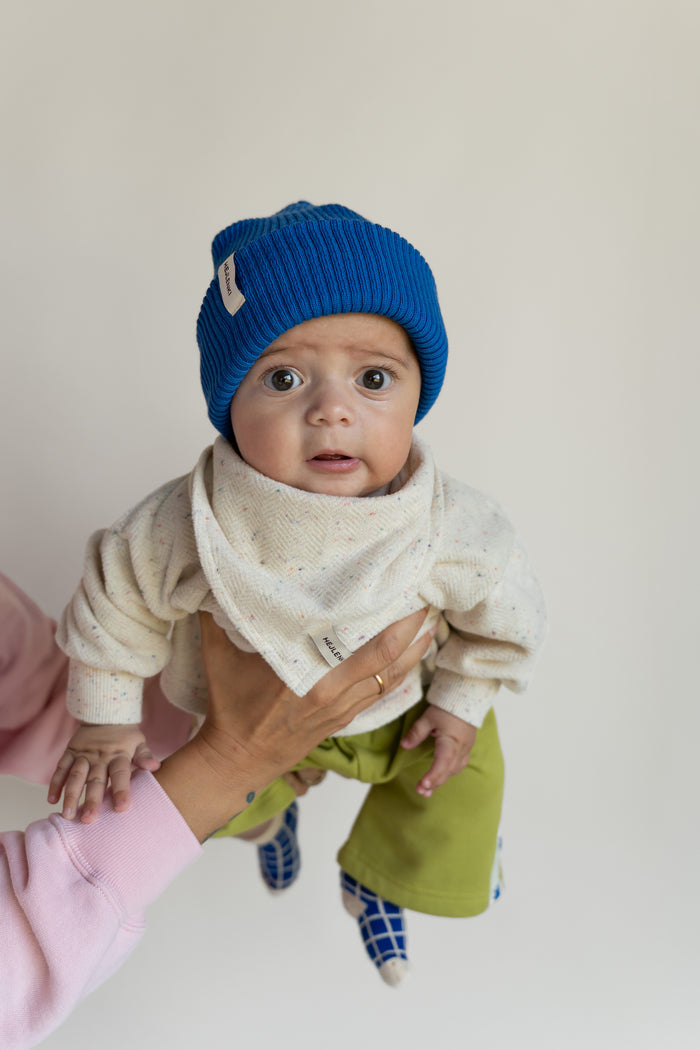KNIT BEANIE NORDIC BLUE