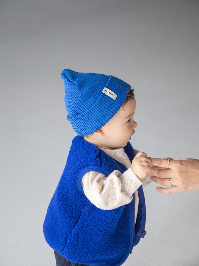 KNIT BEANIE NORDIC BLUE
